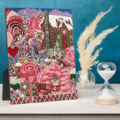 Ms Elizabeth's Peppermint World Fotoplaat (Zijkant)