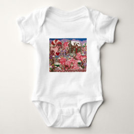 Ms Elizabeth's Peppermint World Romper