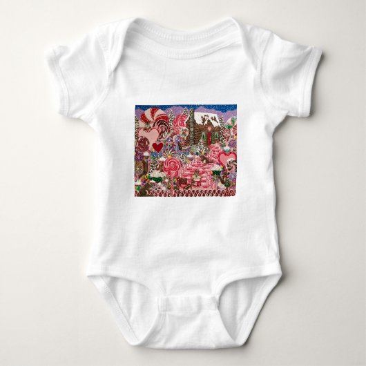 Ms Elizabeth's Peppermint World Romper (Voorkant)