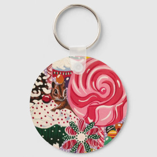"Ms Elizabeth's Peppermint World" Sleutelhanger