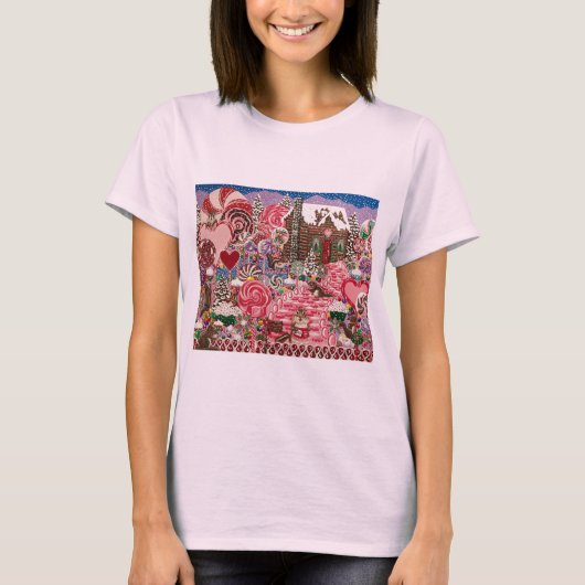 Ms Elizabeth's Peppermint World T-shirt (Voorkant)