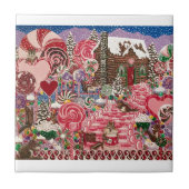 Ms Elizabeth's Peppermint World Tegeltje (Voorkant)