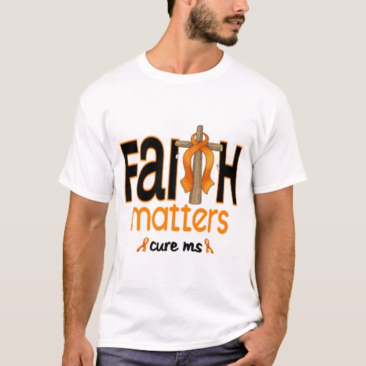 MS Faith Matters Cross 1 T-shirt (Voorkant)