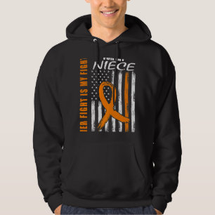MS Family Fight Niece Multiple Sclerosis American Hoodie