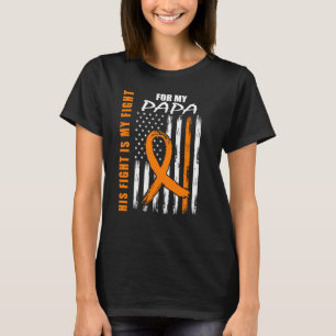MS Family Fight Papa Multiple Sclerose American F T-shirt