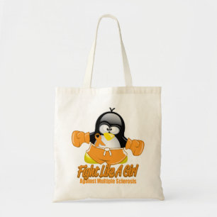 MS Fighting Penguin Tote Bag