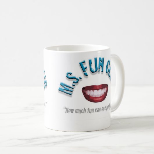 MS Fun Club mok (Voorkant rechts)