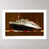 MS Georgic Poster (Voorkant)