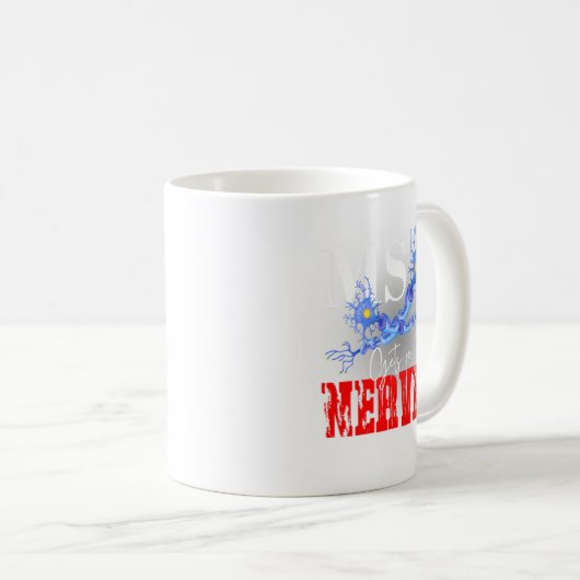 Ms Gets op mijn zenuwen MS Bewustheid bij multiple Koffiemok (Voorkant rechts)