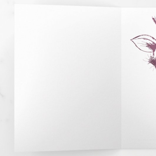 Ms. Giraffe Schattige Sarcastisch Ontwerp Drieluik Kaart (Binnenzijde eerst)