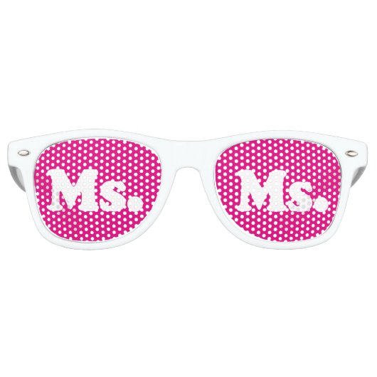 Ms. Glasses Retro Zonnebril (Voorkant)