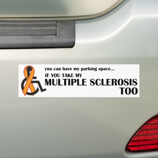 MS Handicap Parking Sticker (Op auto)