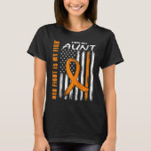 MS her Fight is m'n gevecht tegen multiple scleros T-shirt (Voorkant)