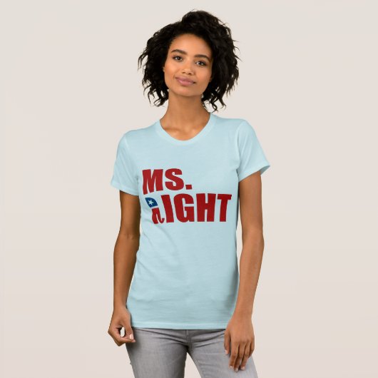 MS HET RECHT OM, T-SHIRT (Voorkant volledig)