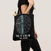 MS Het zit allemaal in mijn hoofd Tote Bag (Dichtbij)