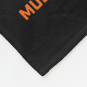 Ms Ik Draag Sinaasappel voor mijn vader multiple s Fleece Deken (Hoek)