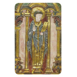 MS-illustratie van St Swithin van Winchester (Deta Magneet