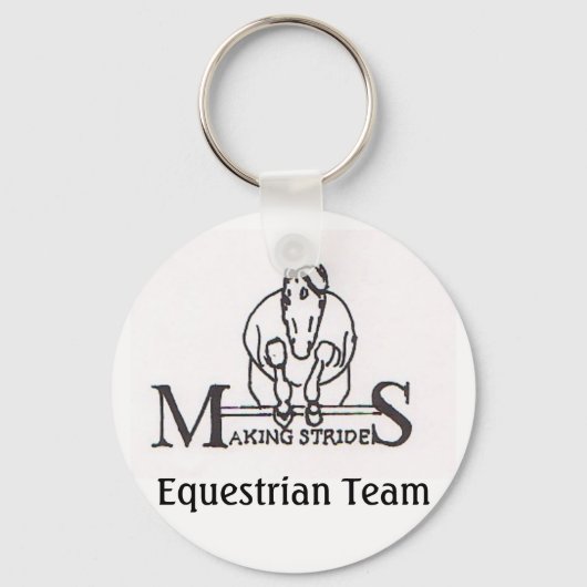 ms key 1, Equestrisch team Sleutelhanger (Voorkant)