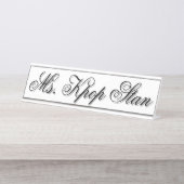 MS. Kpop Stan Bureau Naambordje (Voorkant)