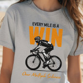MS krijger, multiple sclerose, fietsliefhebber cad T-shirt