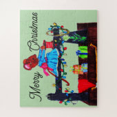 MS. MOUSE MAKES A SANTA HAT LEGPUZZEL (Verticaal)