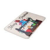 MS. MUIS MAAKT EEN KERSTMUTS BADMAT (Gekanteld)