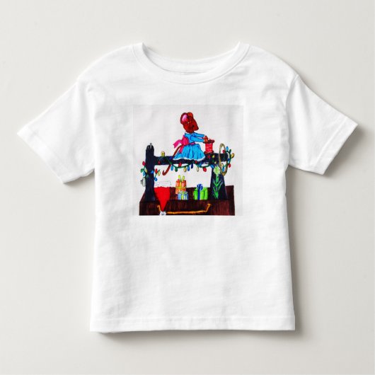 MS. MUIS MAAKT EEN KERSTMUTS KINDER SHIRTS (Voorkant)