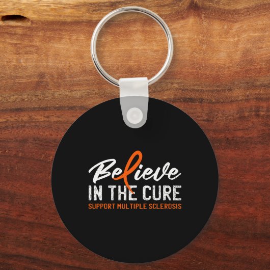 MS multiple sclerose bewustzijn 1 Sleutelhanger (Voorkant)