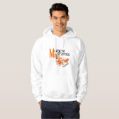 MS Multiple Sclerose BUTTERFLES 3.1 Hoodie (Voorkant volledig)