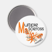 MS Multiple Sclerose BUTTERFLES 3.1 Magneet (Voorkant / Achterkant)