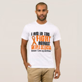MS Multiple Sclerose in de BESTRIJDING VRIENDIN 1 T-shirt (Voorkant volledig)