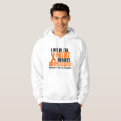 MS Multiple Sclerose in de strijd tegen MIJN DOCHT Hoodie (Voorkant volledig)