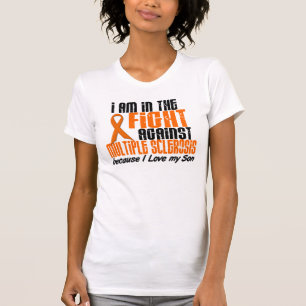 MS Multiple Sclerose in de strijd tegen MIJN ZOON T-shirt