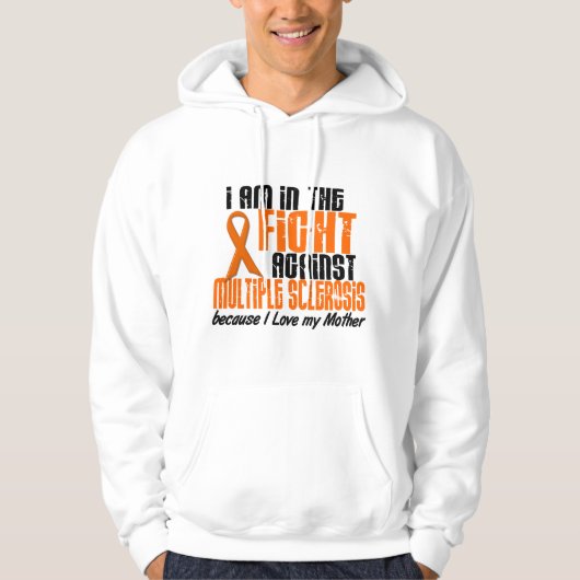 MS Multiple Sclerose IN DE STRIJD VOOR MIJN MOEDER Hoodie (Voorkant)
