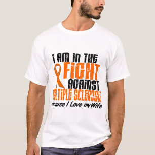 MS Multiple Sclerose IN DE STRIJD VOOR MIJN VROUW T-shirt