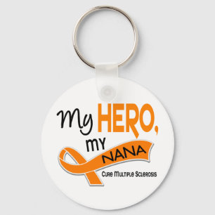 MS Multiple Sclerose MY HERO MY NANA 42 Sleutelhanger