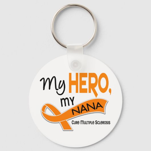 MS Multiple Sclerose MY HERO MY NANA 42 Sleutelhanger (Voorkant)