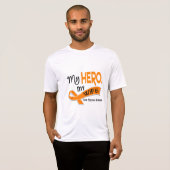 MS Multiple Sclerose MY HERO MY WIFE 42 T-shirt (Voorkant volledig)