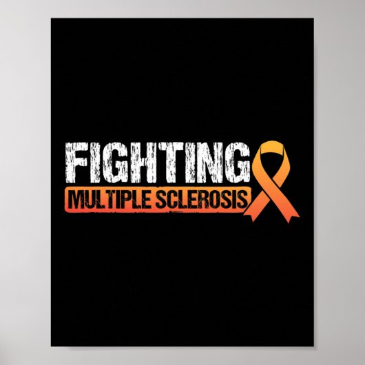 MS multiple sclerose Poster (Voorkant)