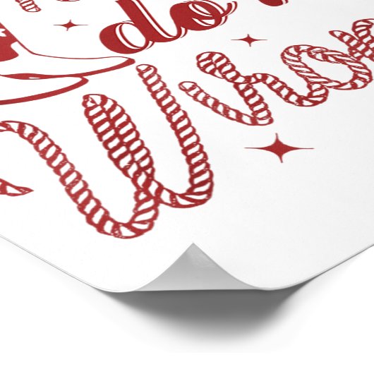 MS Never Do No Wrong Grappig Western zelfverzekerd Poster (Hoek)