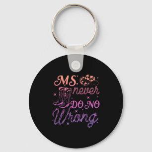 MS. nooit verkeerd ontwerpen Sleutelhanger