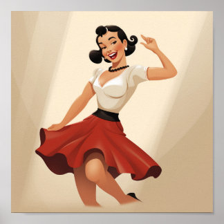 Ms Olive Oyl Poster