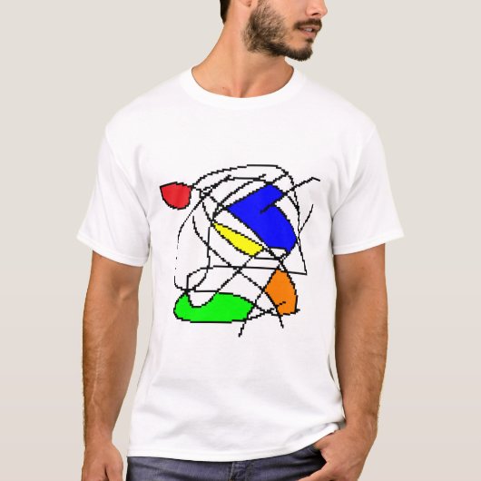 MS Paint Scribble T-shirt (Voorkant)