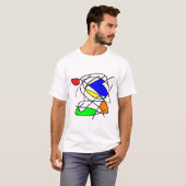MS Paint Scribble T-shirt (Voorkant volledig)