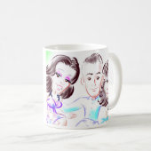 MS Party Caricature 3some Mok (Voorkant rechts)