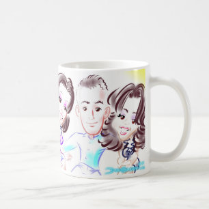 MS Party Caricature 3some Mok