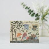 Ms Pers 332 Pepper tree and Preparate pepper Briefkaart (Staand voorkant)