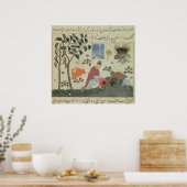 Ms Pers 332 Pepper tree and Preparate pepper Poster (Keuken)