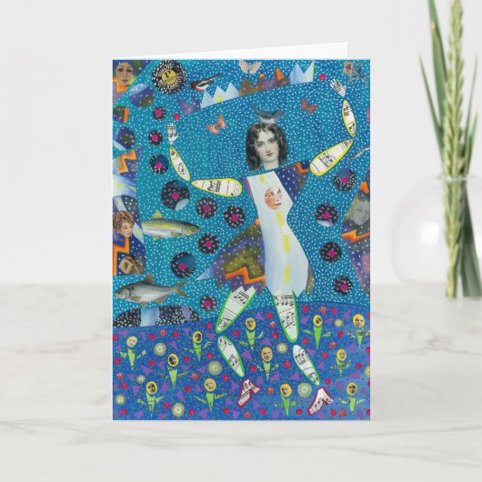 Ms. Purity Wenskaart Kaart (Voorkant)