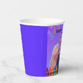 Ms.Rachel Custom Birthday Plates  Papieren Bekers (Rechts)